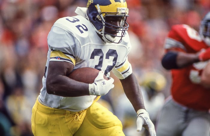 Bunch scored 12 TDs at Michigan, but his four Big Ten titles were the more telling stat.
